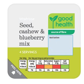 Waitrose Seed, Cashew & Blueberry Mix