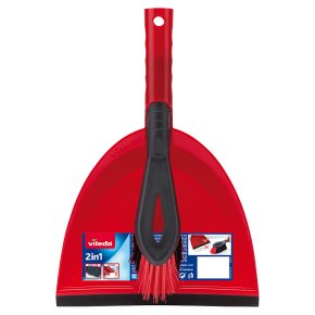 Vileda 2in1 Dustpan & Brush