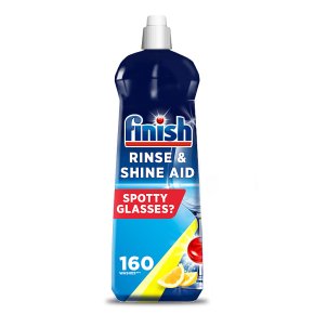 Finish Rinse Aid Shine and Dry Lemon