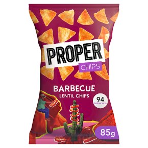 Proper Chips Lentil Chips Barbecue