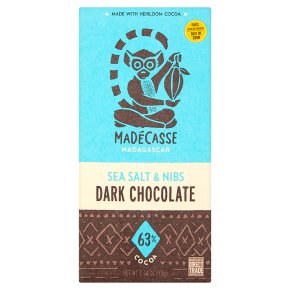 Madécasse Sea Salt & Nibs Dark Chocolate