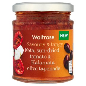 Waitrose Feta, sun-dried tomato & olive tapenade