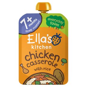 Ella's Kitchen Organic chick-chick chicken casserole with rice - stage 2 baby food