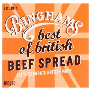 Binghams beef spread