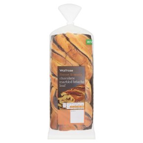 Waitrose Chocolate Marbled Brioche Loaf