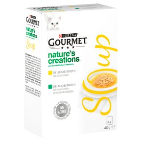 Gourmet Soup Cat Food With Chicken and Veg