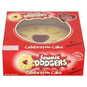 Jammie Dodger Celebration Cake