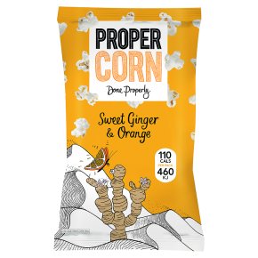 Propercorn sweet ginger & orange