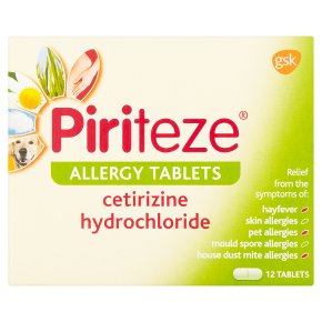 Piriteze Allergy Tablets