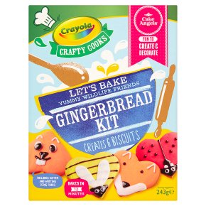 Crayola Crafty Cooks Gingerbread Kit