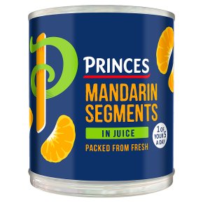 Princes mandarin segments in juice