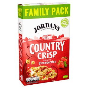 Jordans country crisp with strawberries