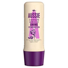 Aussie 3 Minute Miracle Shine Deep Treatment