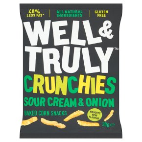 Well & Truly Crunchy Sour Cream & Onion