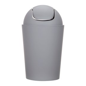John Lewis House Steel Flip Top Bin