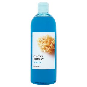 essential Waitrose Seamoss Bubble Bath