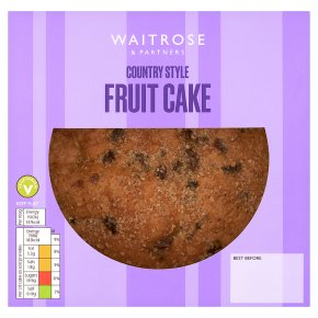 Waitrose fruit cake