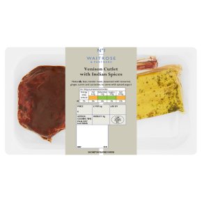 No.1 Venison Cutlets with Indian Spices
