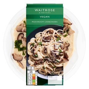 Waitrose Vegan Mushroom Carbonara