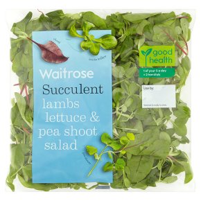 Waitrose Lambs Lettuce & Pea Shoot Salad