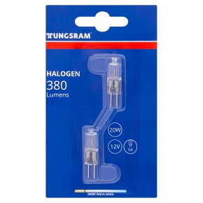 GE halogen G4 20W 12V 380 lumen