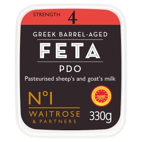 Waitrose 1 Greek barrel aged feta cheese PDO
