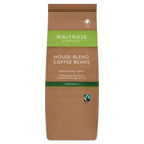 Waitrose Café House Blend Coffee Beans