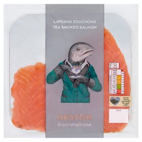 Heston from Waitrose Lapsang Souchong Tea Smoked Salmon