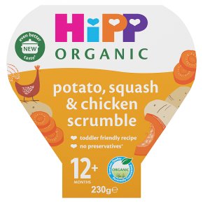 Hipp organic growing up meal chicken scrumble