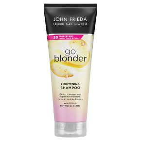 John Fredia sheer blonde go blonder shampoo