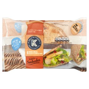 Deli Kitchen Wholemeal Flatbread Thins