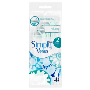 Gillette Simply Venus 2 Disposable Razors 4 Count