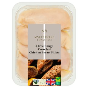 Waitrose 1 4 Free Range Chicken Breast Fillets