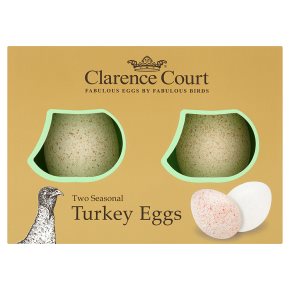 Clarence Court seasonal turkey eggs