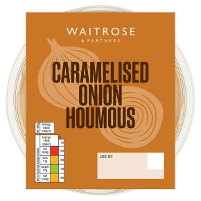 Waitrose caramelised onion houmous