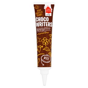 Cake Decor Milk Choco Writers