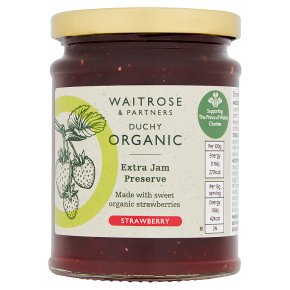 Waitrose Duchy Organic strawberry preserve