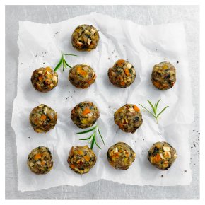 12 Pork, Butternut Squash & Chestnut Stuffing Balls