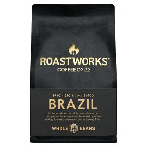 Roastworks Coffee Co Brazil Pe De Cedro Whole Beans