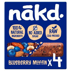 Nakd Bluberry Muffin Wholefood Bars