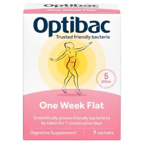 OptiBac Probiotics one week flat
