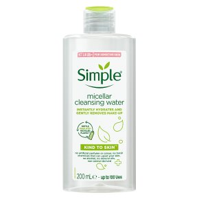 Simple Micellar Cleansing Water
