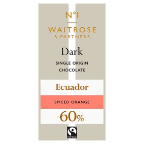 No.1 Dark Chocolate with Spiced Orange