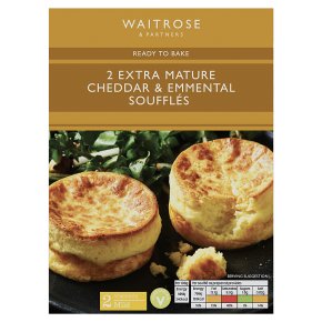 Waitrose Extra Mature Cheddar & Emmental Soufflés