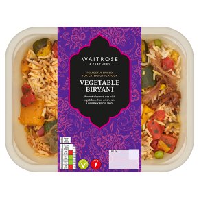 Waitrose Indian Vegetable Biryani