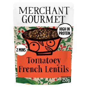 Merchant Gourmet puy lentils tomato & basil