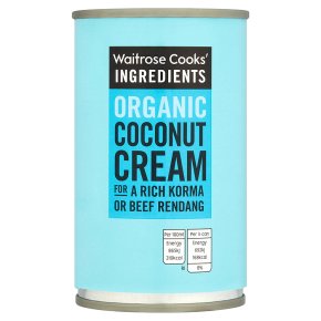 Waitrose Cooks' Ingredients organic coconut cream