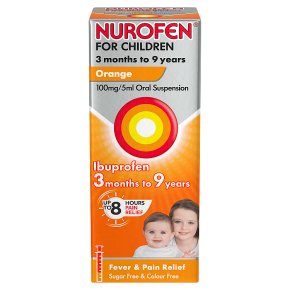 Nurofen for children, orange flavour