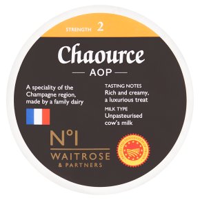 Waitrose 1 chaource cheese, strength 2
