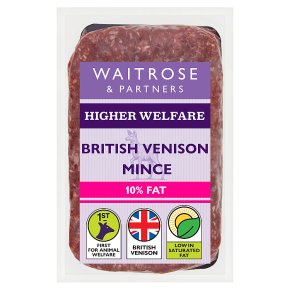 Waitrose British Venison Mince